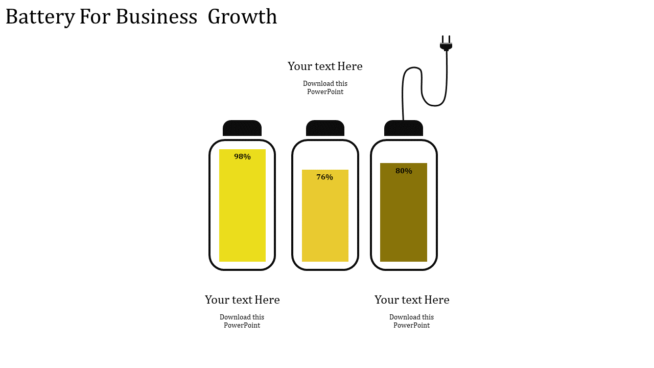 Creative Business Strategy Template With Three Nodes Slide